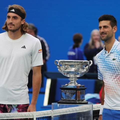 Στέφανος Τσιτσιπάς και Νόβακ Τζόκοβιτς