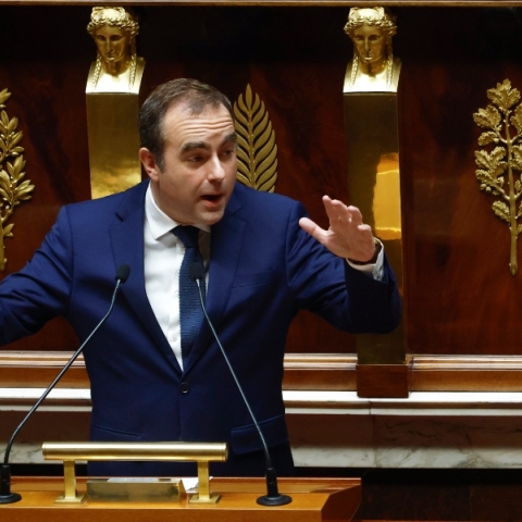 Ο πρωθυπουργός της Γαλλίας, Σεμπαστιάν Λεκορνί  