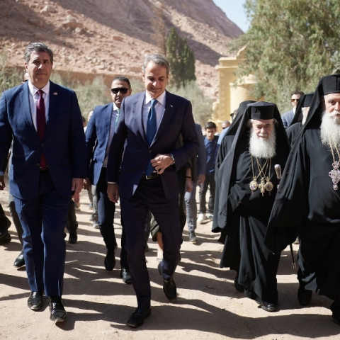 Ο πρωθυπουργός Κυριάκος Μητσοτάκης