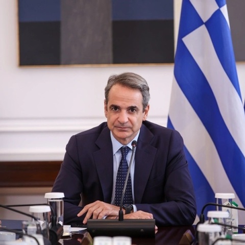 Ο πρωθυπουργός Κυριάκος Μητσοτάκης