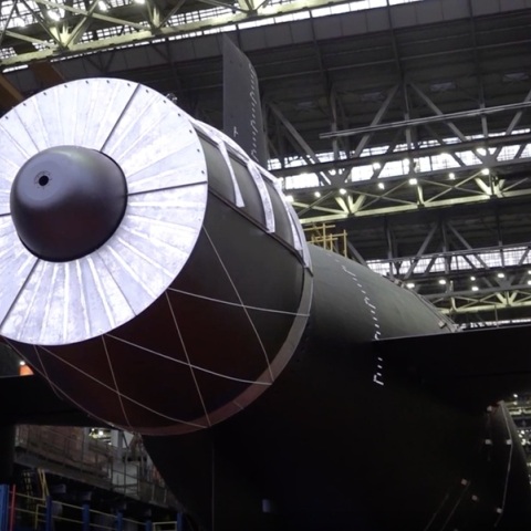 Η Ρωσία παρουσίασε το νέο πυρηνικό υποβρύχιο Khabarovsk - Μπορεί να μεταφέρει το drone Poseidon