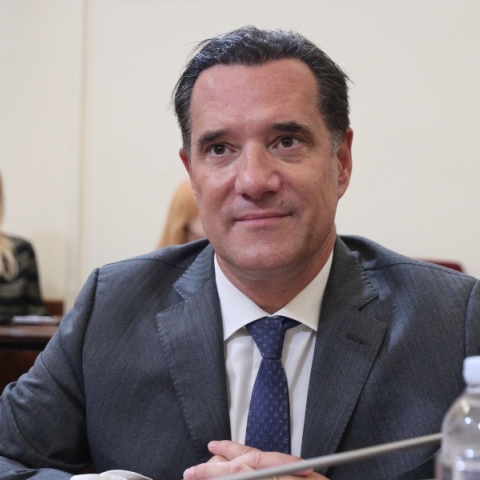 Ο υπουργός Υγείας, Άδωνις Γεωργιάδης