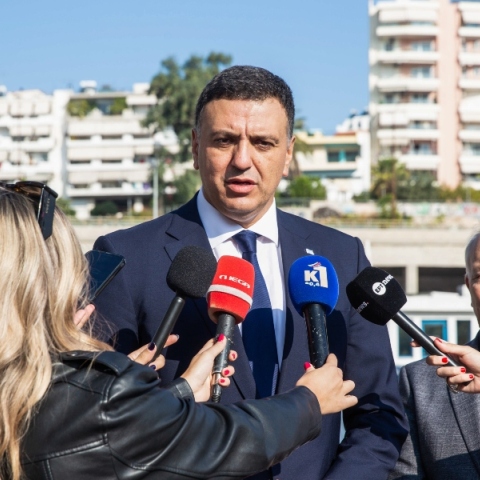 Ο Υπουργός Ναυτιλίας και Νησιωτικής Πολιτικής, Βασίλης Κικίλιας