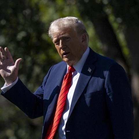 Ο πρόεδρος των ΗΠΑ, Ντόναλντ Τραμπ 