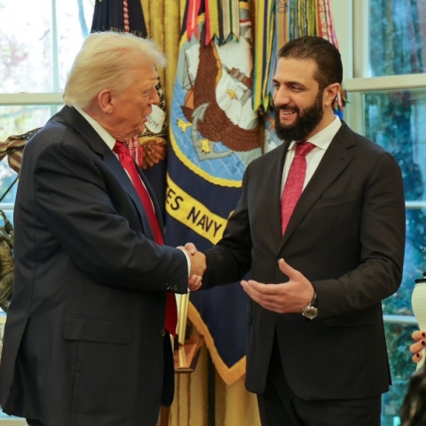 Συνάντηση Τραμπ – Αλ Σαράα στον Λευκό Οίκο