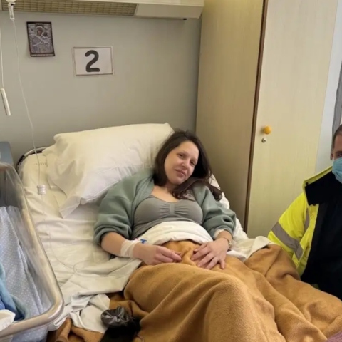 έγκυος γυναίκα στο νοσοκομειο