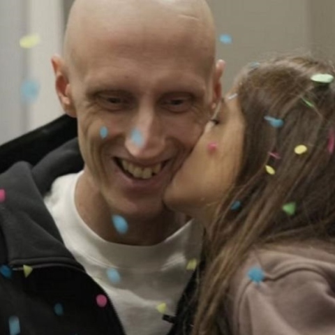 Ο Ακίλε Πολονάρα επέστρεψε μετά από αρκετό καιρό στο σπίτι του και η οικογένεια του επεφύλασσε μια πανέμορφη υποδοχή