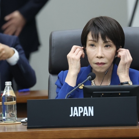 Η πρωθυπουργός της Ιαπωνίας, Σανάε Τακαΐτσι