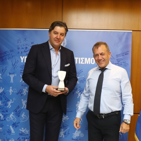 Βρούτσης για τη συνάντηση με Μποντιρόγκα: Δεσμευτήκαμε για μία γιορτή του μπάσκετ