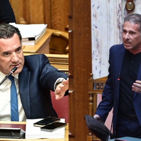 Άδωνις Γεωργιάδης κατά Καραναστάση: Σε διόρισε η φιλενάδα σου βουλευτή, μας κουνάς και το δάχτυλο ρε μεγάλε;