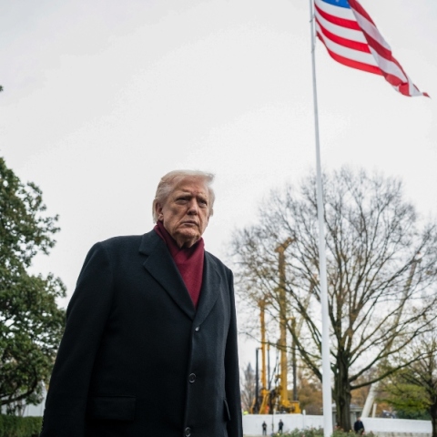 Ο πρόεδρος των ΗΠΑ, Ντόναλντ Τραμπ 