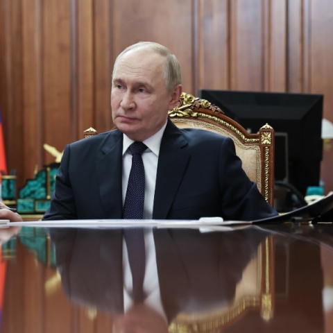 Ο πρόεδρος της Ρωσίας, Βλαντιμίρ Πούτιν