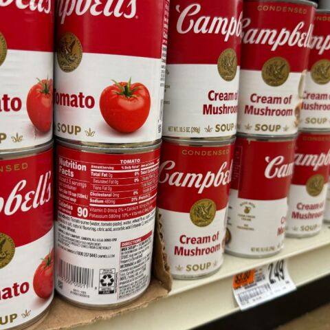 Στέλεχος της Campbell’s κατηγορείται ότι χαρακτήριζε τα προϊόντα «φαγητό για φτωχούς»