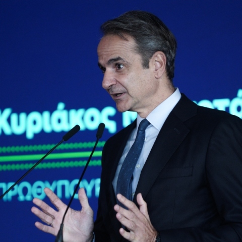 Ο πρωθυπουργός Κυριάκος Μητσοτάκης