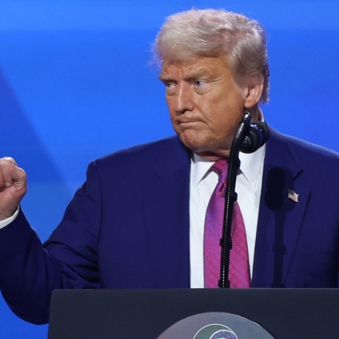 Ο πρόεδρος των ΗΠΑ, Ντόναλντ Τραμπ 