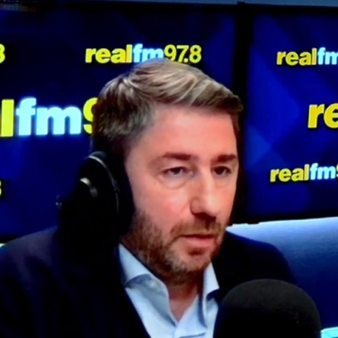 Ο πρόεδρος του ΠΑΣΟΚ, Νίκος Ανδρουλάκης