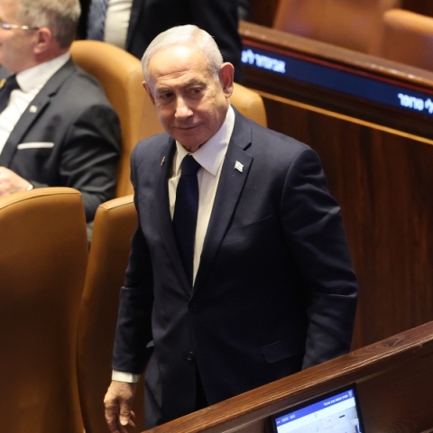 Ο πρωθυπουργός του Ισραήλ, Μπενιαμίν Νετανιάχου 