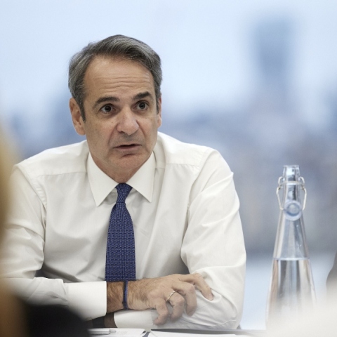 Ο πρωθυπουργός Κυριάκος Μητσοτάκης