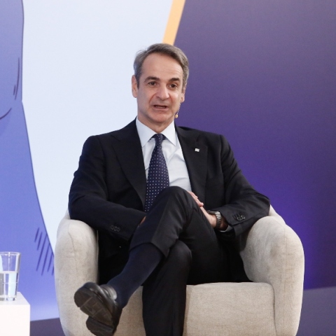 Ο πρωθυπουργός Κυριάκος Μητσοτάκης