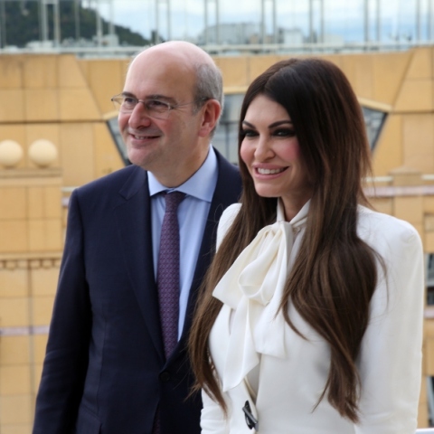 Συνάντηση Χατζηδάκη - Γκιλφόιλ