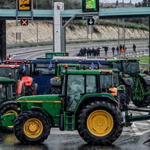 αγρότες, μπλοκα