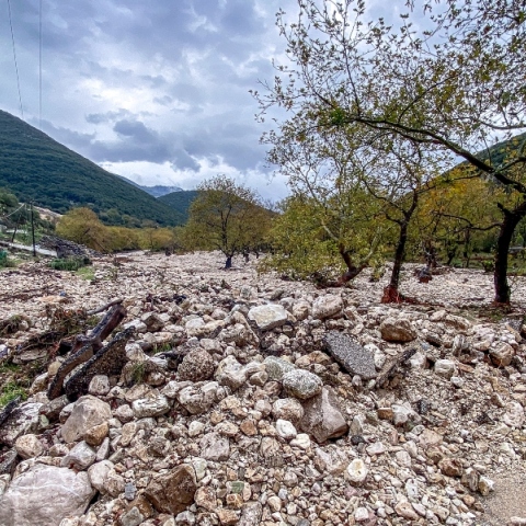 Προβλήματα στη Λακωνία από την κακοκαιρία