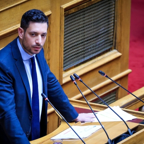 Ο αναπληρωτής υπουργός Μεταφορών Κωνσταντίνος Κυρανάκης