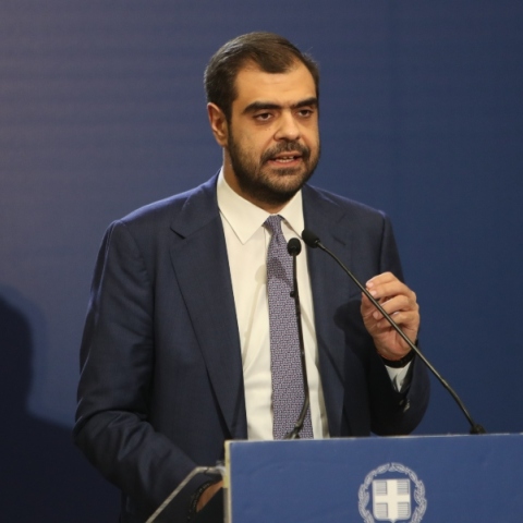 Ο κυβερνητικός εκπρόσωπος, Παύλος Μαρινάκης