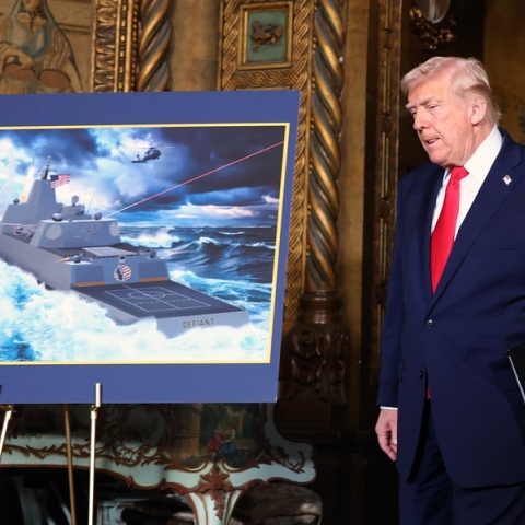 «Θωρηκτά Τραμπ» - Νέα κλάση πολεμικών πλοίων ανακοίνωσε ο πρόεδρος των ΗΠΑ