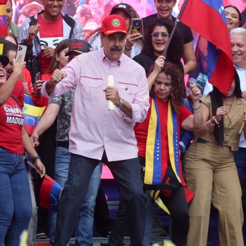 Ο πρόεδρος της Βενεζουέλας, Νικολάς Μαδούρο 