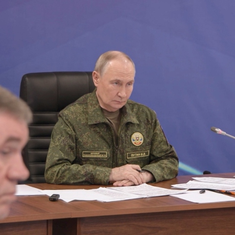 Ο πρόεδρος της Ρωσίας, Βλαντιμίρ Πούτιν