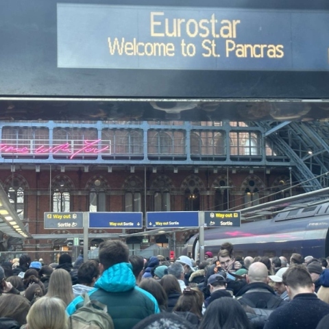 Ακυρώσεις στα δρομολόγια της Eurostar