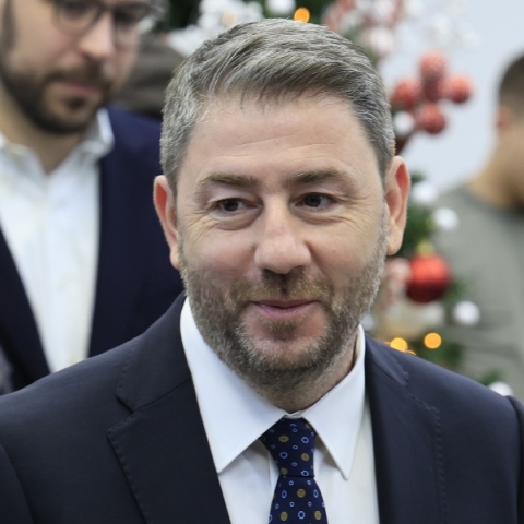 ο Πρόεδρος του ΠΑΣΟΚ-Κινήματος Αλλαγής, Νίκος Ανδρουλάκης