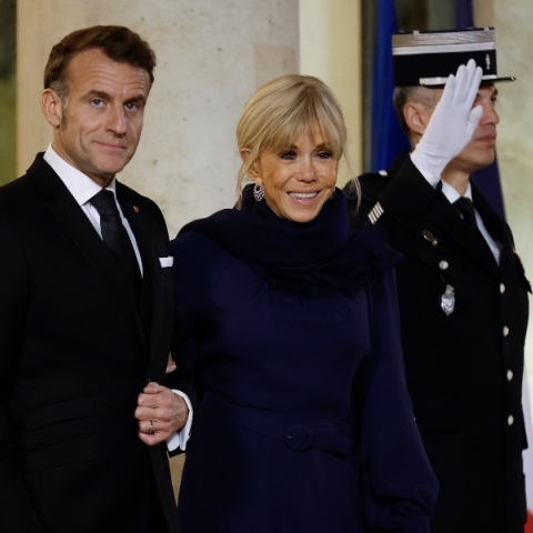 Μπριζίτ Μακρόν και Εμανουέλ Μακρόν