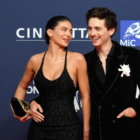 Τιμοτέ Σαλαμέ με Κάιλι Τζένερ