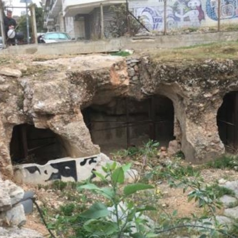 Άποψη της Κρήνης Ανταίου από δυτικά