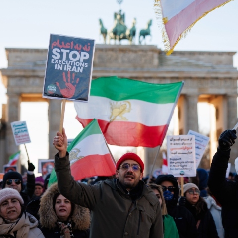 Διαδήλωση υπέρ του Ιράν στο Βερολίνο