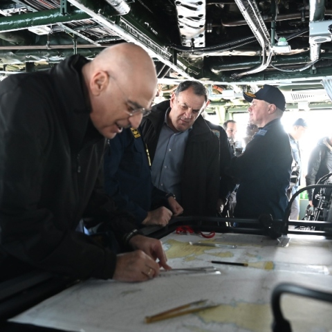 Ο υπουργός Εθνικής Άμυνας Νίκος Δένδιας 