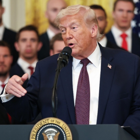 Ο πρόεδρος των ΗΠΑ, Ντόναλντ Τραμπ 