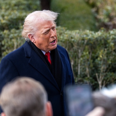 Ο πρόεδρος των ΗΠΑ, Ντόναλντ Τραμπ 