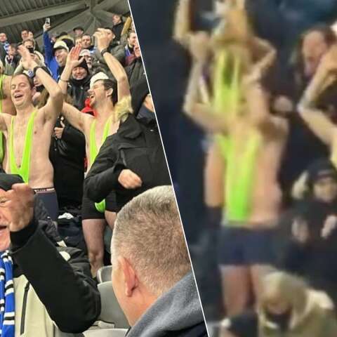 Με «mankini» του Borat στο γήπεδο: Πέντε μέρες φυλακή για οπαδούς της Μπριζ στο Καζακστάν