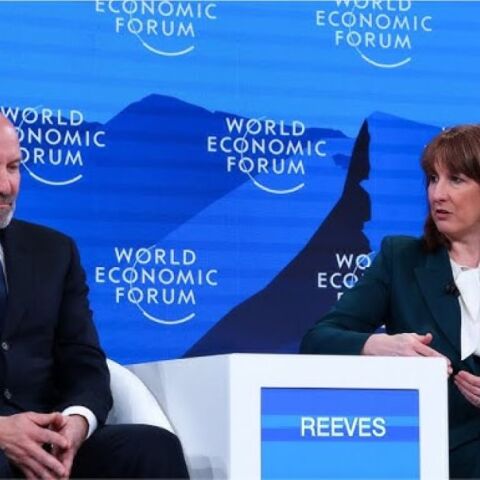 Ο υπουργός Εμπορίου των ΗΠΑ, Χάουαρντ Λούτνικ, στο Παγκόσμιο Οικονομικό Φόρουμ του Νταβός