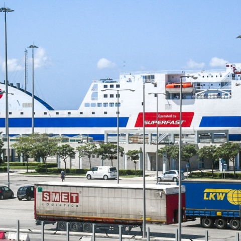 Το λιμανι της Πάτρας