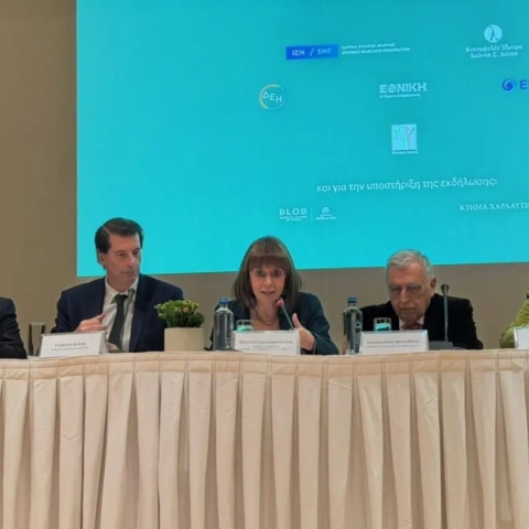 H Κατερίνα Σακελλαροπούλου