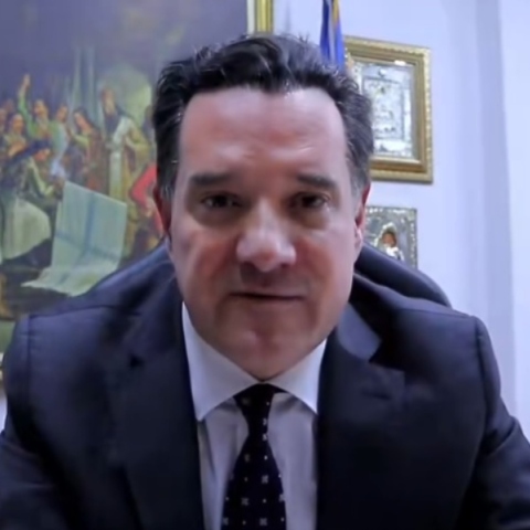 Ο υπουργός Υγείας, Άδωνις Γεωργιάδης