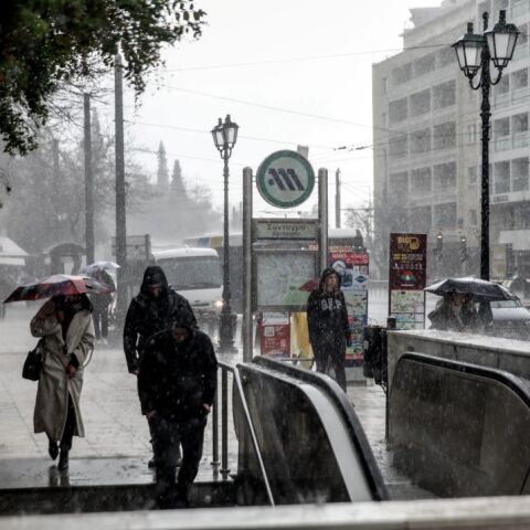 Κακοκαιρία στην Αθήνα