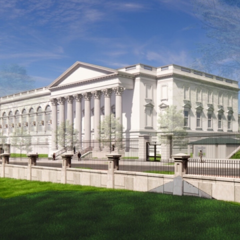 Ο Τραμπ αποκάλυψε την πρώτη εικόνα της νέας αίθουσας χορού του Λευκού Οίκου