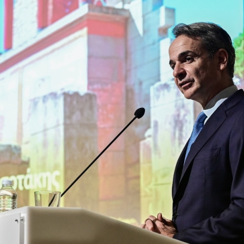 Ο πρωθυπουργός Κυριάκος Μητσοτάκης