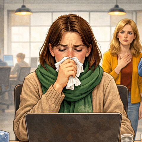 Όταν είσαι άρρωστος, κάτσε σπίτι