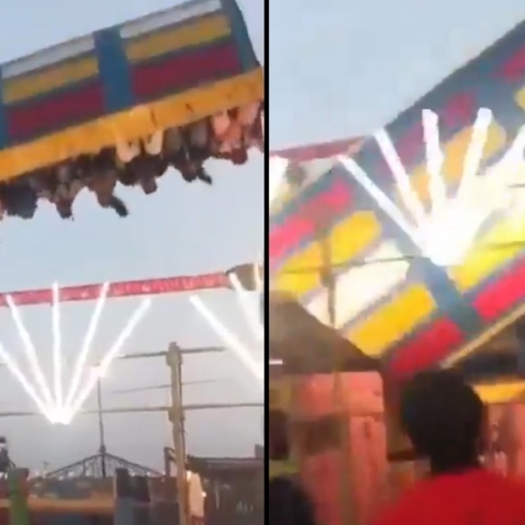 Ένας νεκρός και 13 τραυματίες σε λούνα παρκ όταν κατέρρευσε μηχάνημα